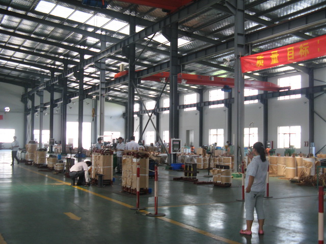 巴彦淖尔变压器生产车间